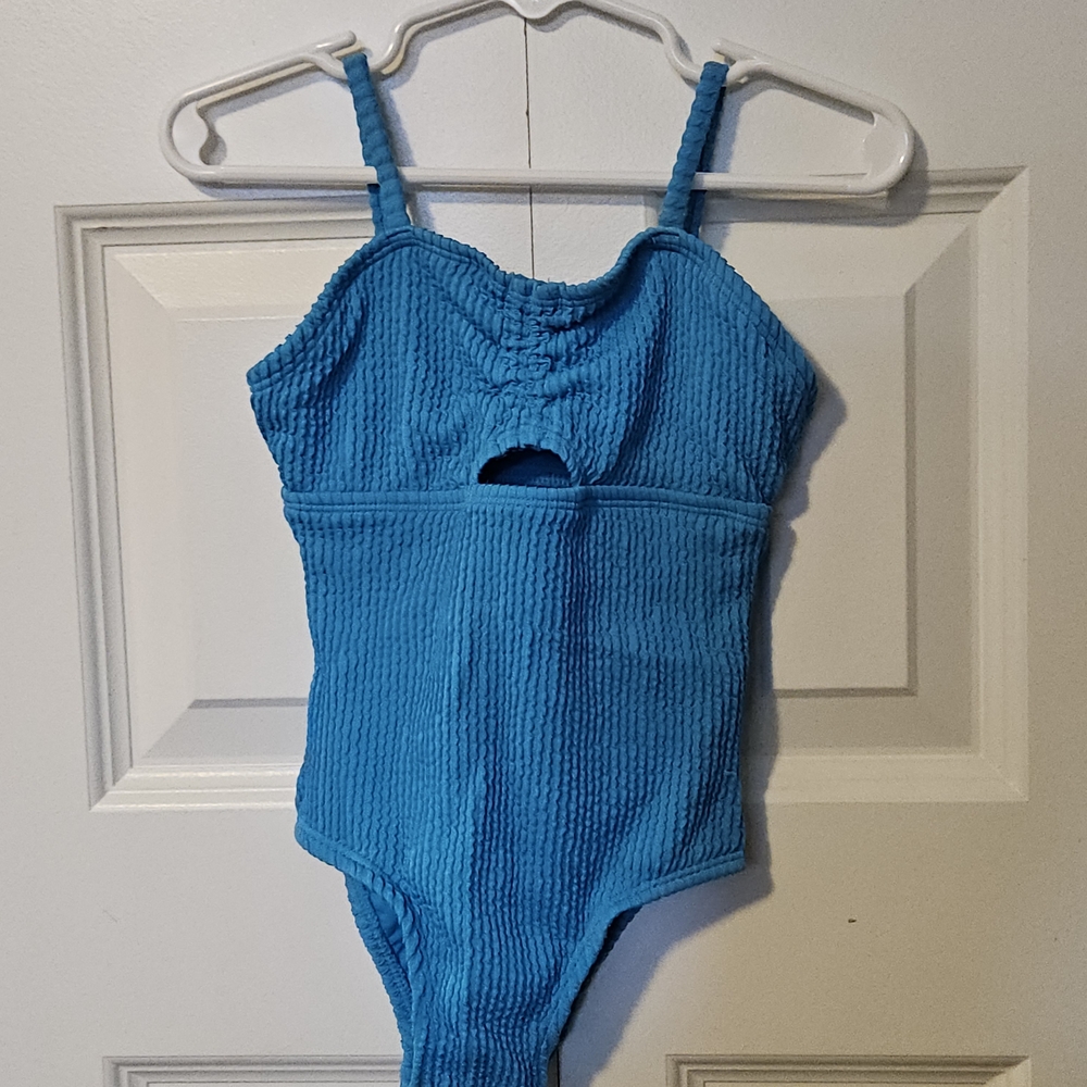 George Blue One Piece Toddler Bathing Suit